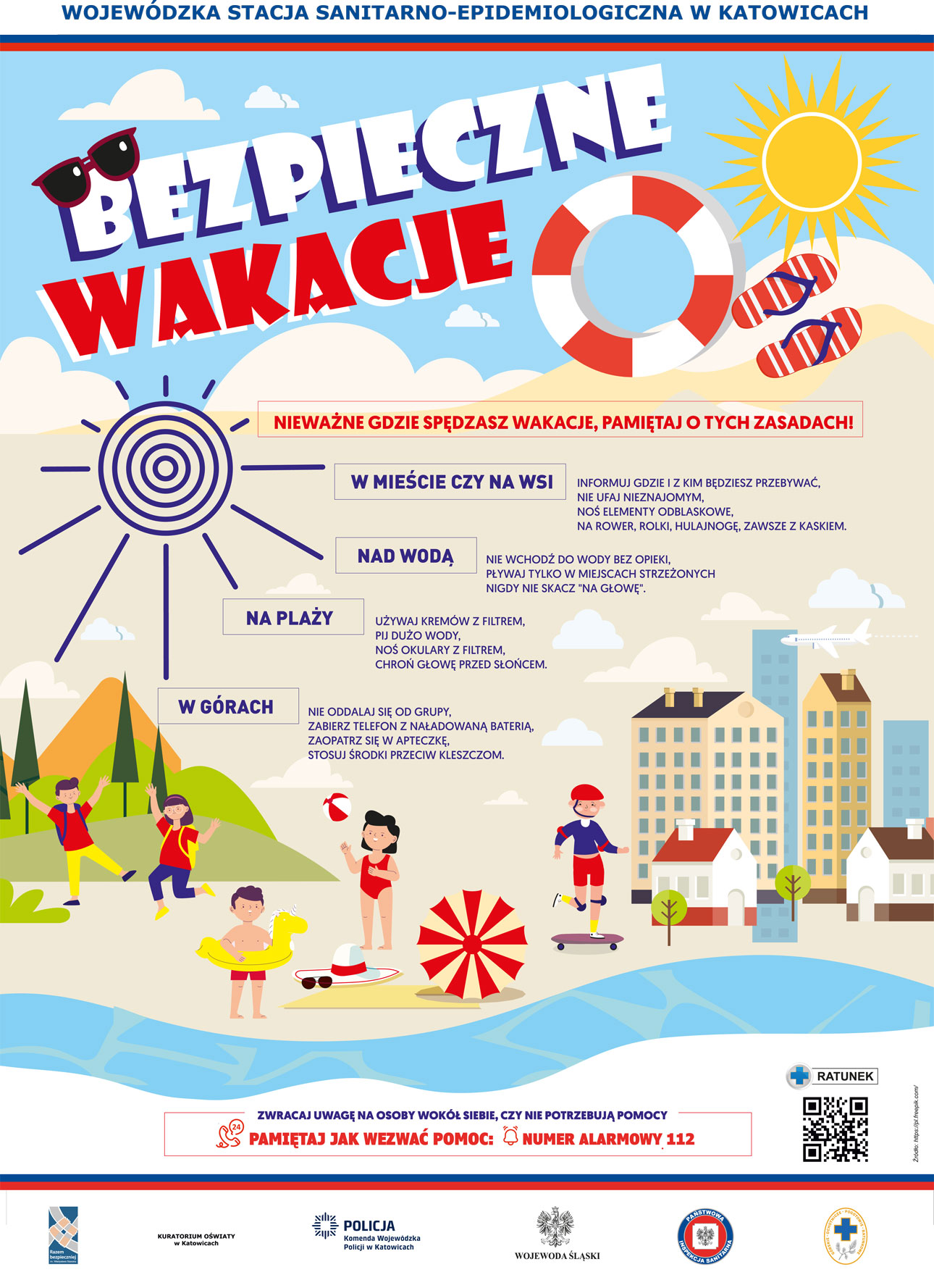 „Bezpieczne wakacje 2025”